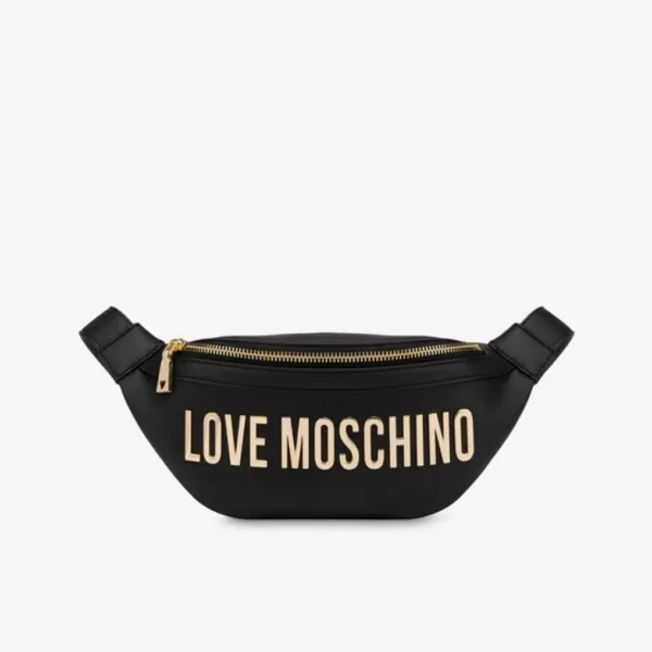 Love Moschino Logo-plaque belt bag