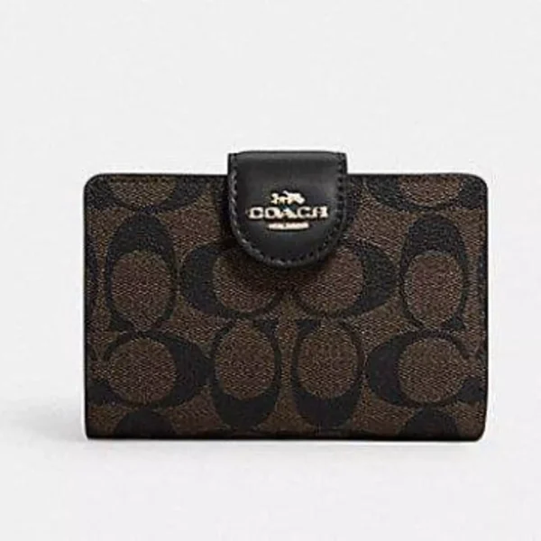 COACH Medium Corner Zip Wallet