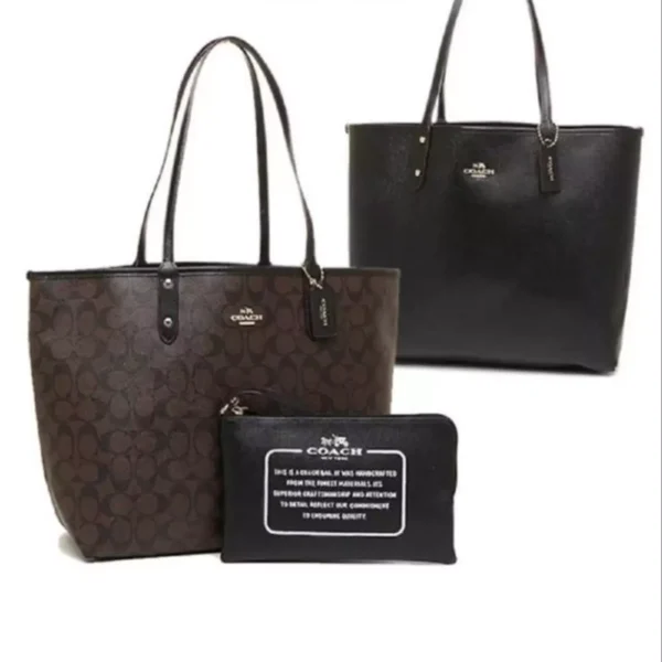 COACH REVERSIBLE CITY TOTE HANDBAG