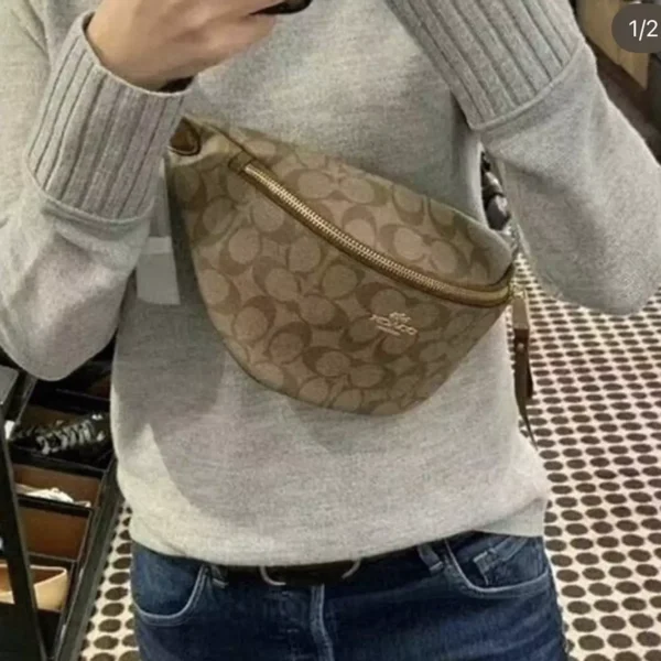 Coach Signature waist Bag Fanny Pack