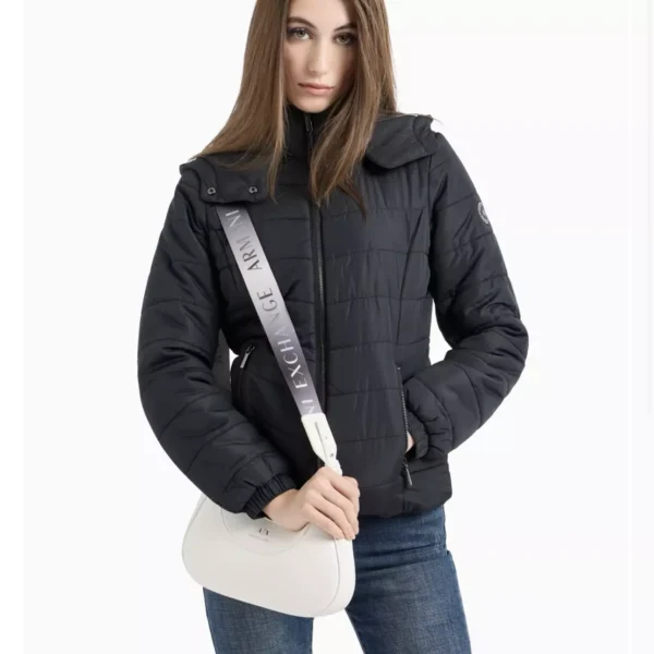 Borsa hobo Armani Exchange Optical White