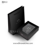 Armani Exchange Men’s Black Leather Automatic Ratchet Belt - Image 2