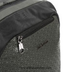 Calvin Klein Jeans Monogram Pattern Urban Backpack – Olive/Black - Image 4