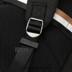 BOSS Black Monogram Pattern Laptop Backpack - Image 6