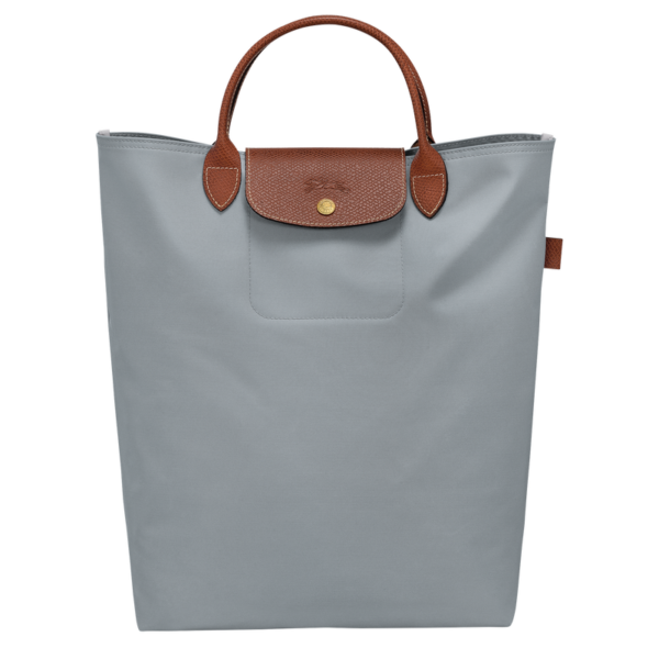 Le Pliage Original M Tote bag Vertical Steel