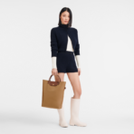 Le Pliage Original M Tote bag Vertical Fawn - Image 3