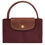 Le Pliage Original M Tote bag Vertical Burgundy - Image 8