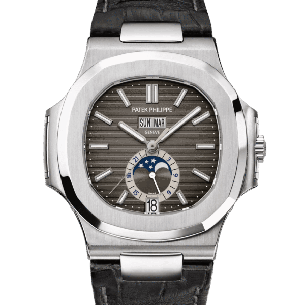 Patek Nautilus leather Super Clone Swiss Machine 40.5mm