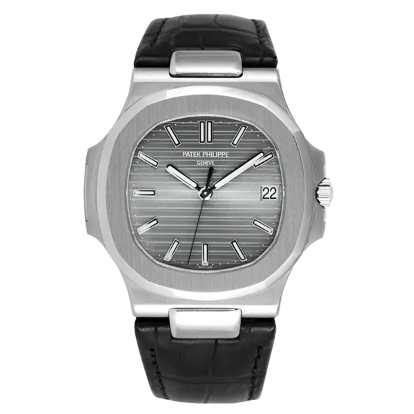 Patek Philippe Nautilus leather Super Clone Swiss Machine 41mm