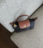 Le Pliage Original Pouch with handle Black - Image 7