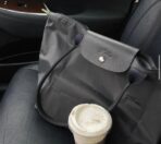 Le Pliage Green M Tote bag Black - Image 8