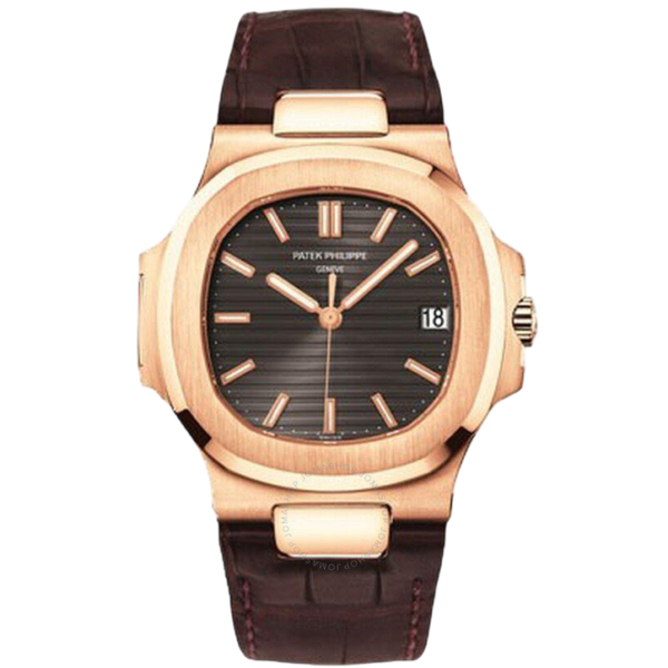 Patek Philippe Nautilus leather Super Clone Swiss Machine 41mm