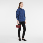 Le Pliage Original Pouch with handle Red - Image 3