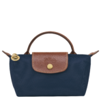 Le Pliage Original Pouch with handle Navy - Image 2