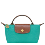 Le Pliage Original Pouch with handle Turquoise
