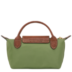 Le Pliage Original Pouch with handle Lichen - Image 5