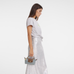 Le Pliage Original Pouch with handle Steel - Image 3