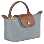 Le Pliage Original Pouch with handle Steel - Image 4
