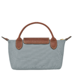 Le Pliage Original Pouch with handle Steel - Image 5