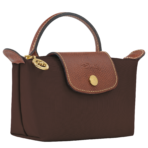 Le Pliage Original Pouch with handle Ebony - Image 4