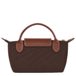 Le Pliage Original Pouch with handle Ebony - Image 5