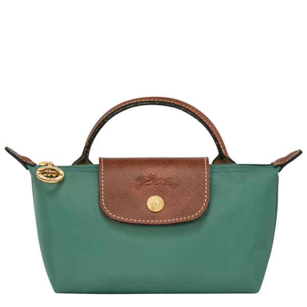 Le Pliage Original Pouch with handle Sage