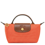 Le Pliage Original Pouch with handle Orange - Image 2