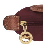 Le Pliage Original Pouch with handle Burgundy - Image 7