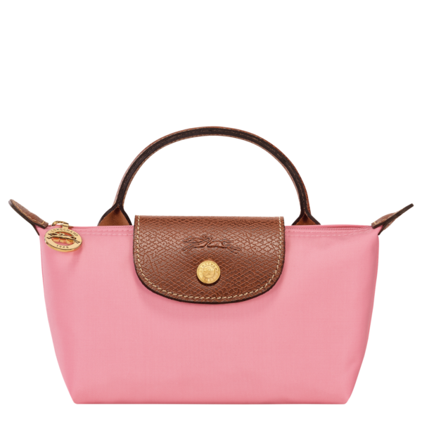 Le Pliage Original Pouch with handle Marshmallow