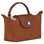 Le Pliage Green Pouch with handle Cognac - Image 4