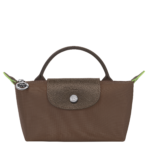 Le Pliage Green Pouch with handle Terra - Image 2