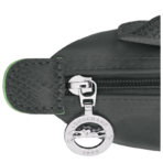 Le Pliage Green Pouch with handle Graphite - Image 6