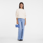 Le Pliage Green Pouch with handle Cornflower - Image 3