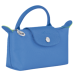 Le Pliage Green Pouch with handle Cornflower - Image 4