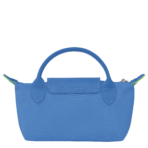 Le Pliage Green Pouch with handle Cornflower - Image 5