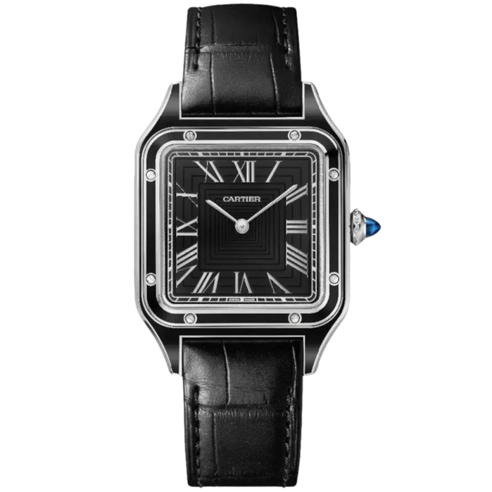 3DE30E41-F381-4782-9C0E-AFF4D640E93E Cartier Santos-Dumont Super Clone Swiss Machine (38mm x 27.5mm) - Image 1