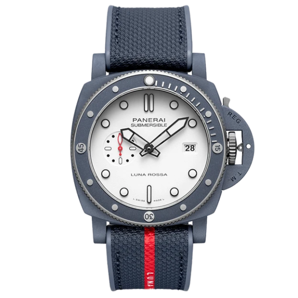 Panerai Submersible QuarantaQuattro Luna Rossa Ti-Ceramitech PAM01543 Super Clone Swiss Machine 44mm
