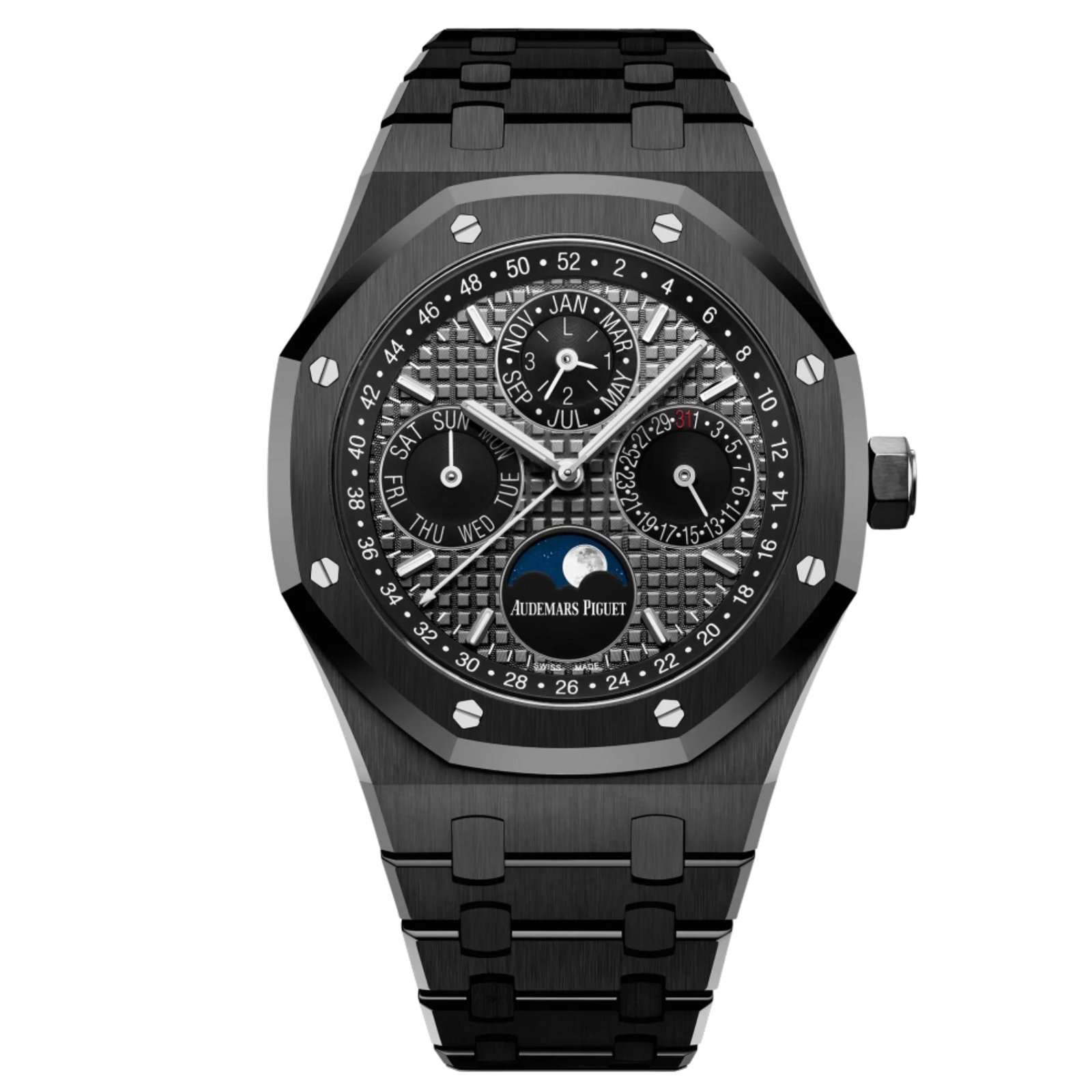 755D51ED-A7AE-48B5-8D21-ADBB8A2909A0 Audemars Piguet Royal Oak Perpetual Calendar Super Clone Swiss Machine 41mm - Image 1