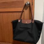 Le Pliage Original M Tote bag Black - Image 8