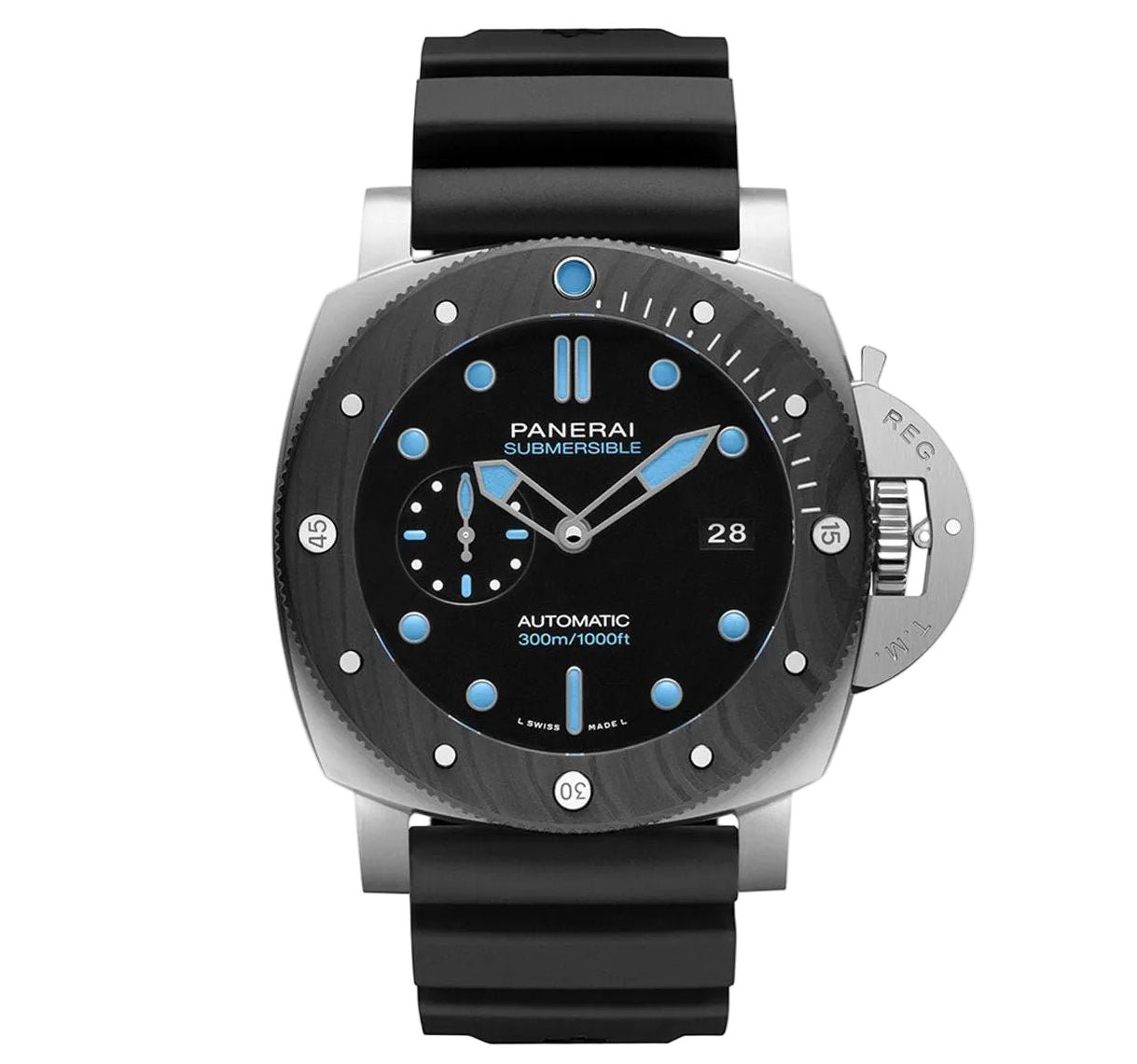 8DF6D39A-FFE4-4086-9EAD-3FB587044441 Panerai Submersible PAM 00799 Super Clone Swiss Machine 47mm - Image 1