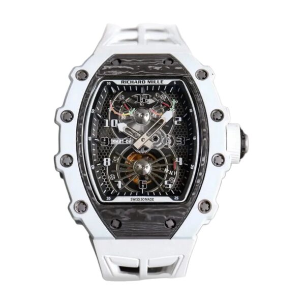 Richard Mille Rm 21-02 Tourbillon Aerodyne Super Clone Swiss Machine (50.12mm x 42.68mm)