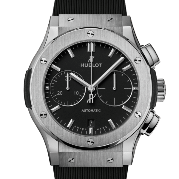 HUBLOT Chronograph Titanium Super Clone Swiss Machine 45mm