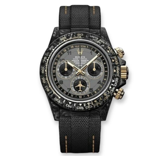 Rolex Cosmograph Daytona DIW Carbon Avia Grey Super Clone Swiss Machine 40mm
