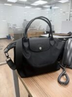 Le Pliage Energy S Handbag Black - Image 8