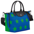 Le Pliage Collection S Handbag Cobalt/Lawn - Image 4