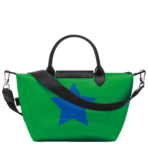 Le Pliage Collection S Handbag Cobalt/Lawn - Image 5