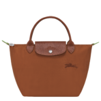 Le Pliage Green S Handbag Cognac