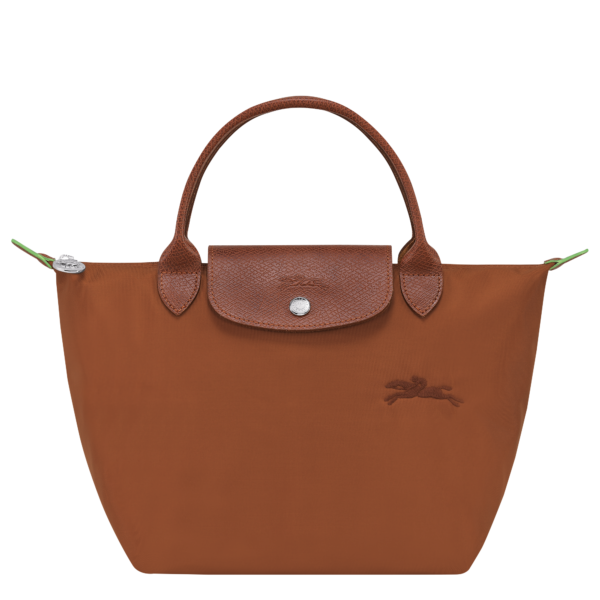 Le Pliage Green S Handbag Cognac