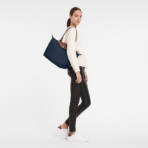 Le Pliage Original L Tote bag Navy - Image 3