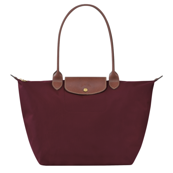 Le Pliage Original L Tote bag Burgundy